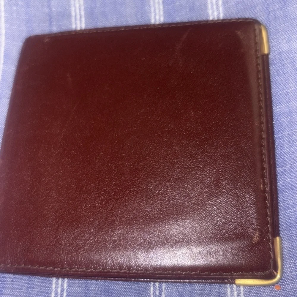 Cartier Brown and Gold Money Clip